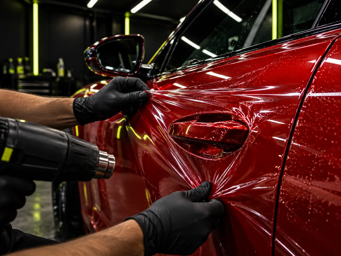Olex Moi Garage renkli PPF uygulama stüdyosu